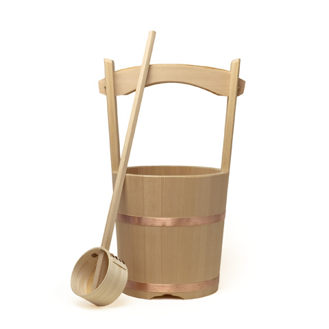 Japanese Wooden Bucket