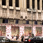 Louis Vuitton/Yayoi Kusama collaboration. Isetan Department Store, Tokyo.