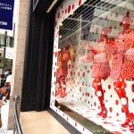 Louis Vuitton/Yayoi Kusama collaboration. Isetan Department Store, Tokyo.