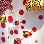 Louis Vuitton/Yayoi Kusama collaboration. Isetan Department Store, Tokyo.