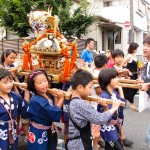 A local autumn festival, Tokyo